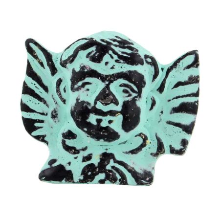 Aqua Angel Distressed Iron Cabinet Knob